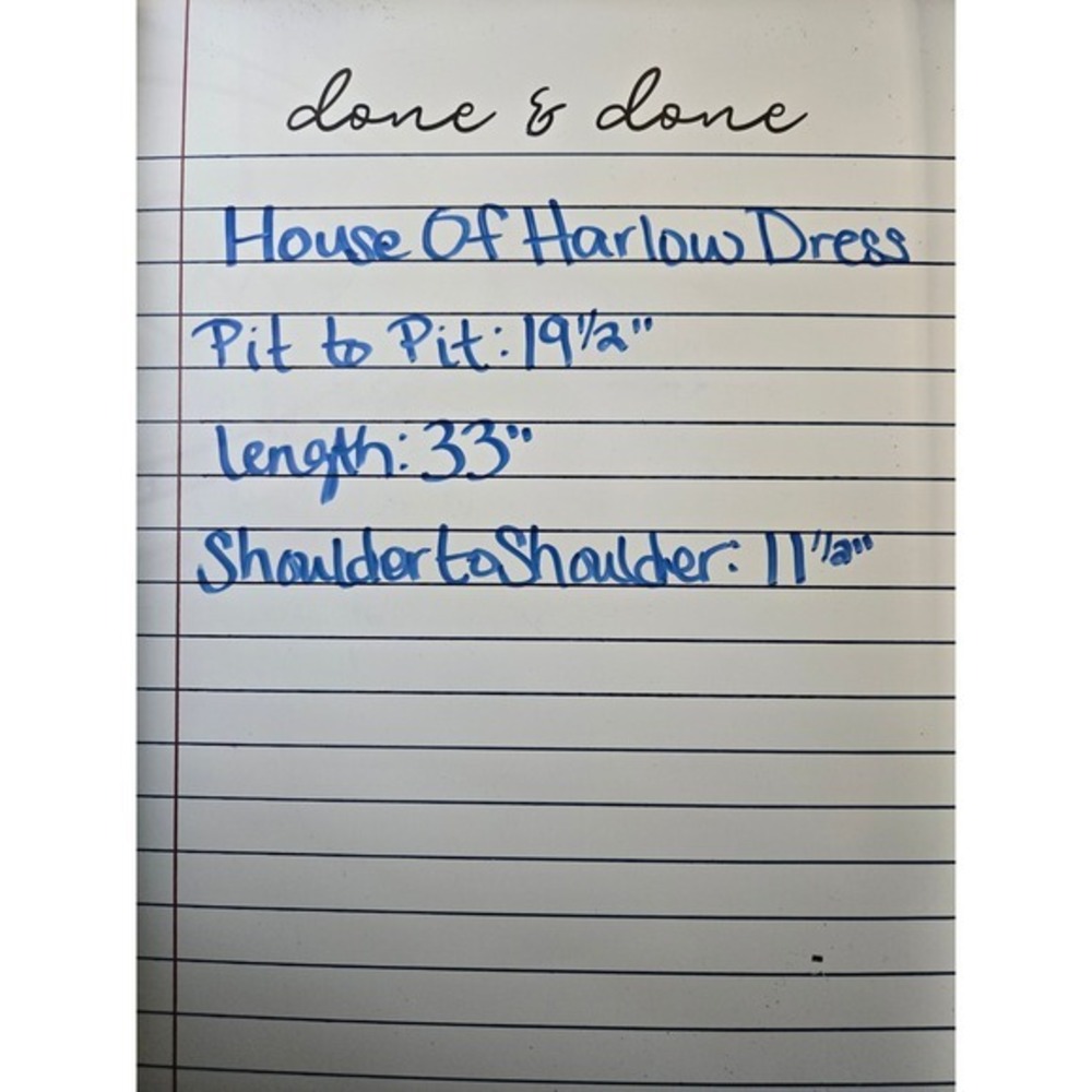 House of Harlow 1960 Black Tiered‎ Babydoll Dress Ruffle Sleeve Cotton | M - Picture 8 of 8